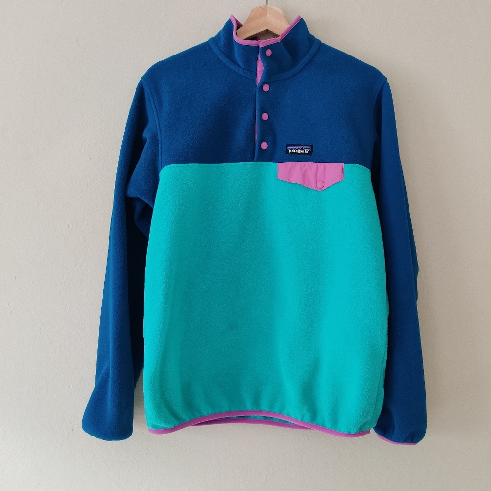 Retro Patagonia Synchilla Fleece Snap T Fleece